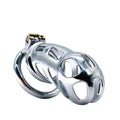 Cobra Arc Ring Men's Stainless Steel Chastity Cage Toy