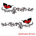 Hood Body Decal Decorative Flower Sticker