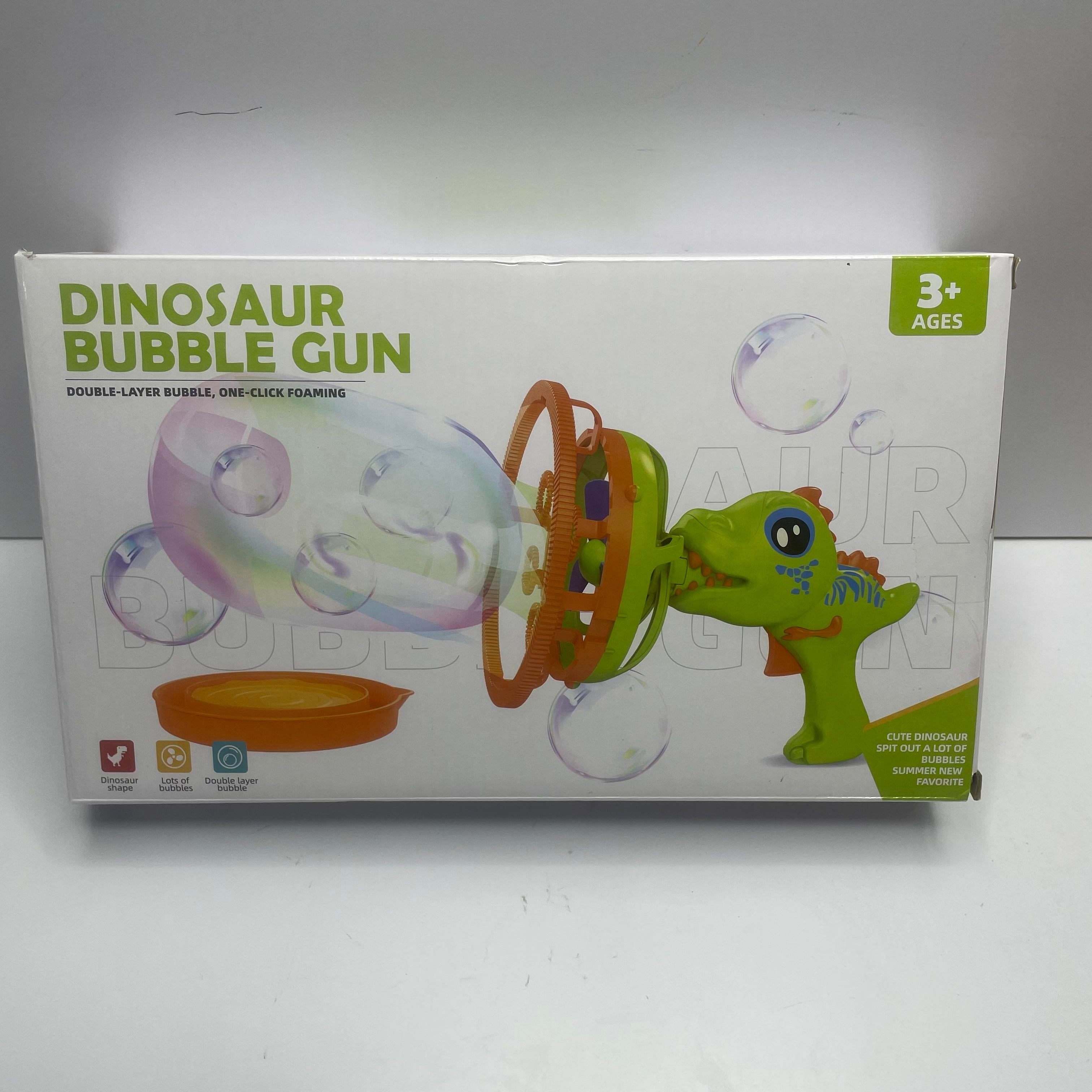 Dinosaur Bubble GunUnleash A Storm Of Bubble-filled Fun.