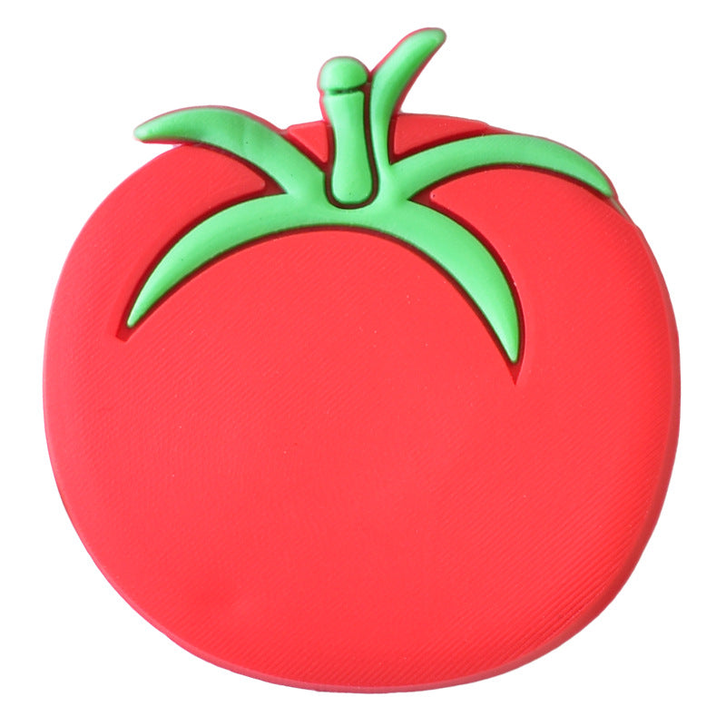 Cartoon Fruit-shaped Hollow Bag Beach Decoration DIY Detachable Soft Silicone Shoe Charm