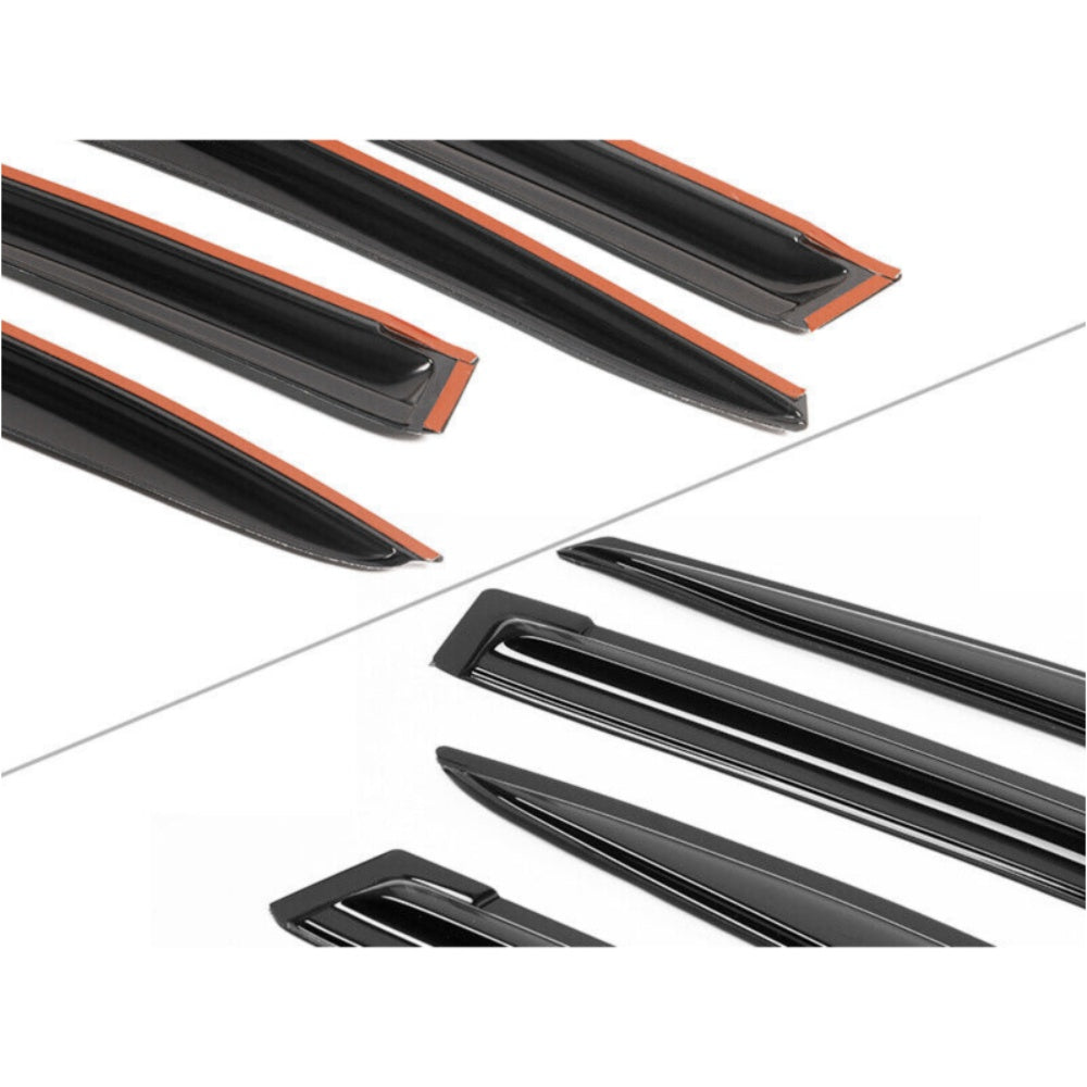 For H Onda 2012-2015 Civic Sedan MUG Style Window Visors Rain Sun Guard Deflector