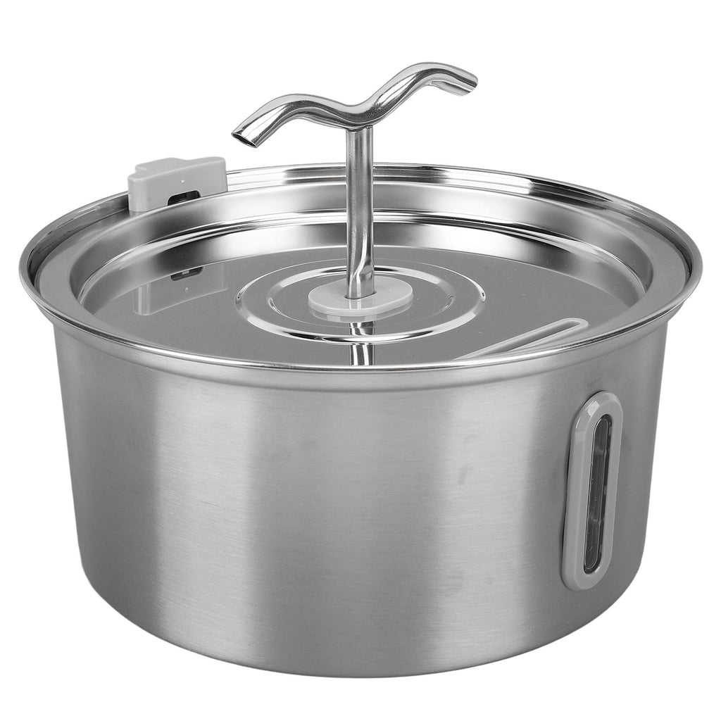 Cat Water Fountain Stainless Steel 3.2L Capacity Dog Drinking Fountain Automatic Pet Feeding Watering Supplies