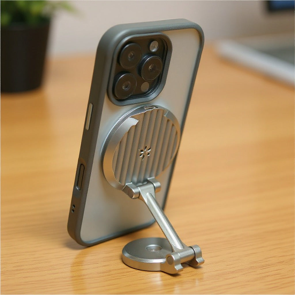 360degree  Rotating Stand  Case, Suitable For  Magnetic Anti Drop  Adjustable Horizontal And Vertical Screens, Essential For Office Workers And Drama Fans