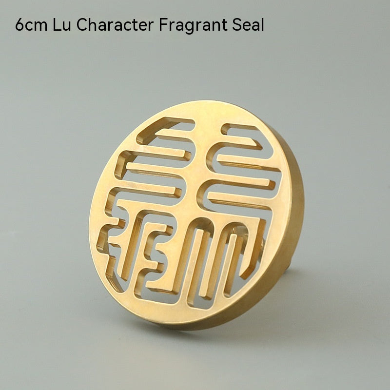 Citron Tools Brass Incense Mold Incense Rubbings Mold