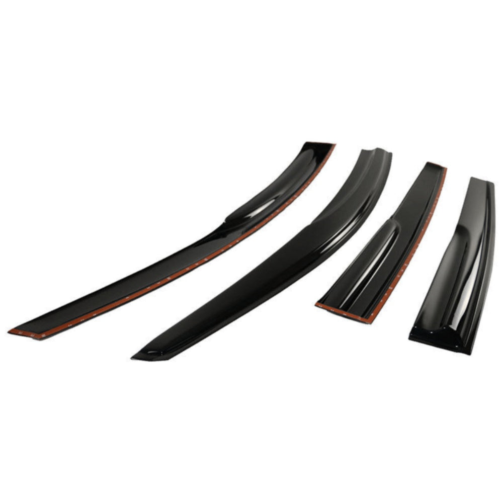 For H Onda 07-11 CR-V Mug Style Acrylic Car Window Visor Rain Guard Deflector 4PC