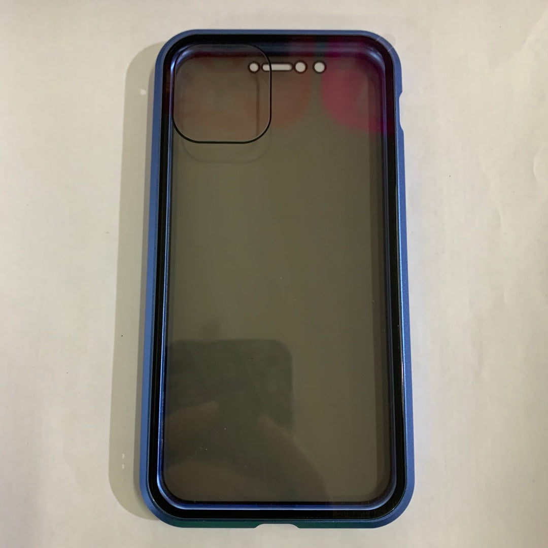 Phone Case Anti-peep Magnetic Protective Shell Magnetic Privacy Glass Case For Phone