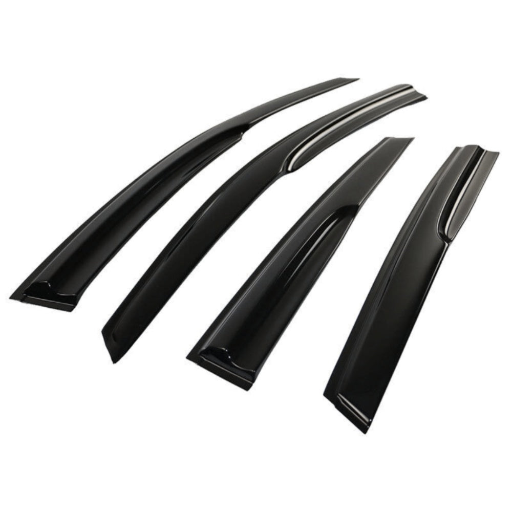 For H Onda 07-11 CR-V Mug Style Acrylic Car Window Visor Rain Guard Deflector 4PC