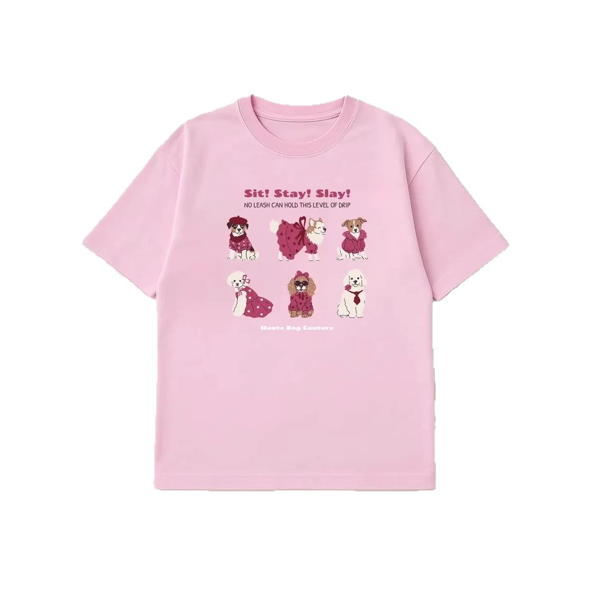 Summer New Arrival Cartoon-style Age-reducing Comfortable Printed Top