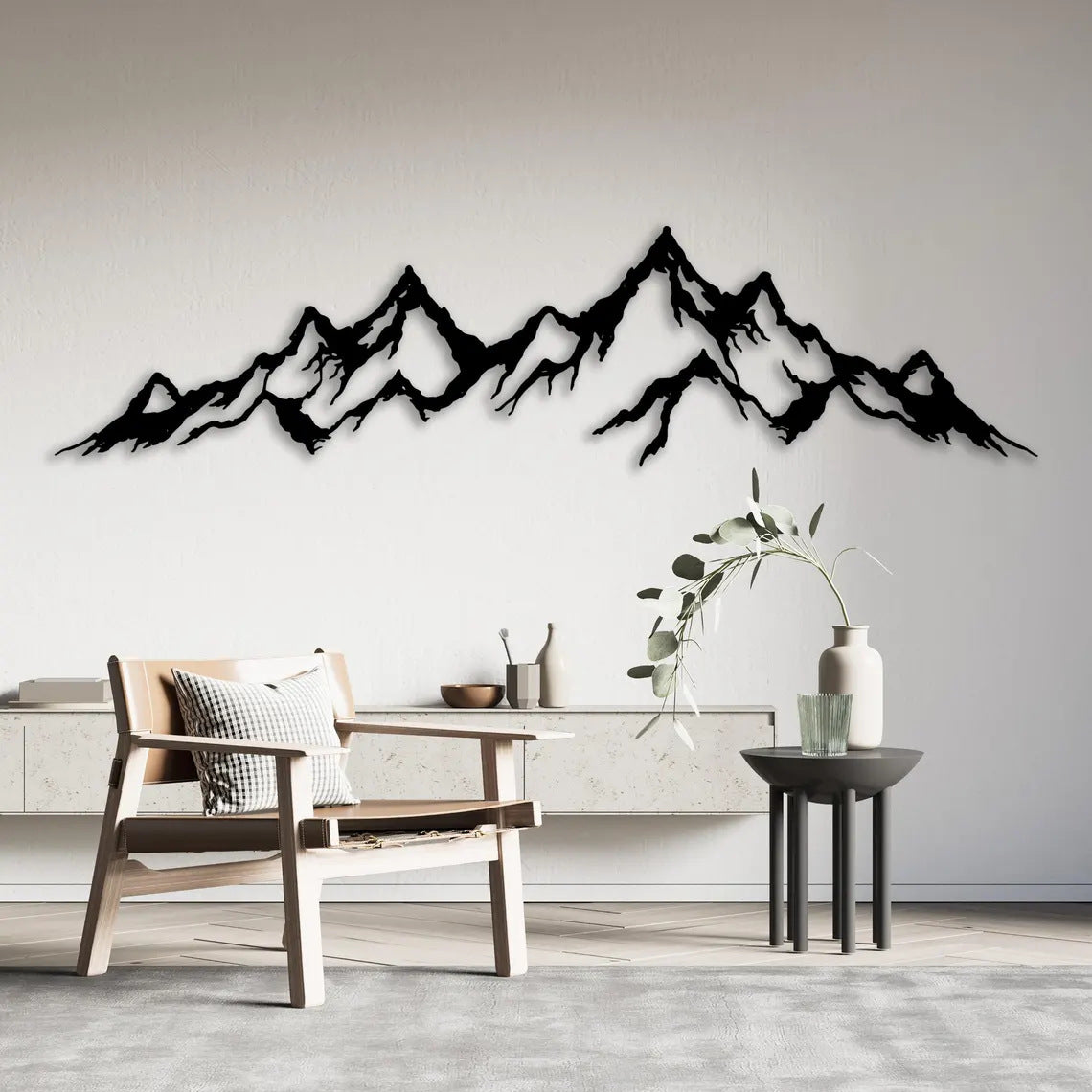Cross-border Wrought-iron Wall Decor Hanging Pendant Natural-style Hanging Painting