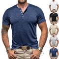 Men's Henley Shirt Amazon Top T-shirt