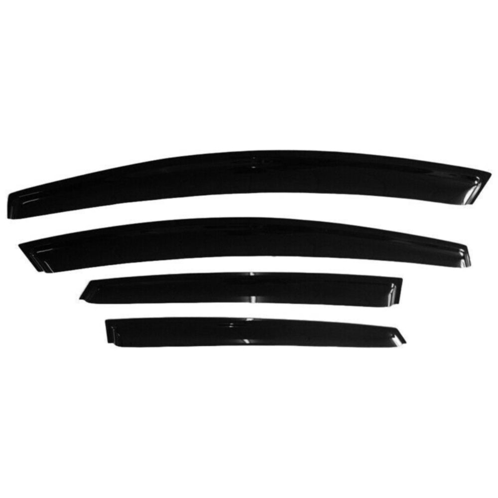 For 12-18 Ford Focus Acrylic Window Visor Vent Sun Rain Deflector Guard 4PCS Set