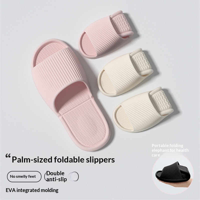 Lightweight Foldable Four-Season Travel Slippers