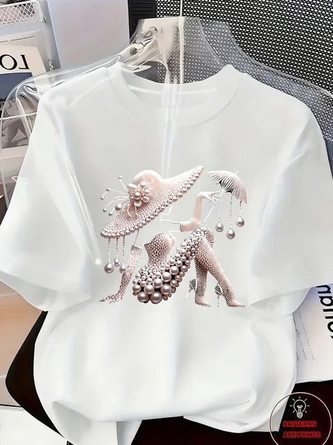 Elegant And Understated Luxury-style Womens Top Set
