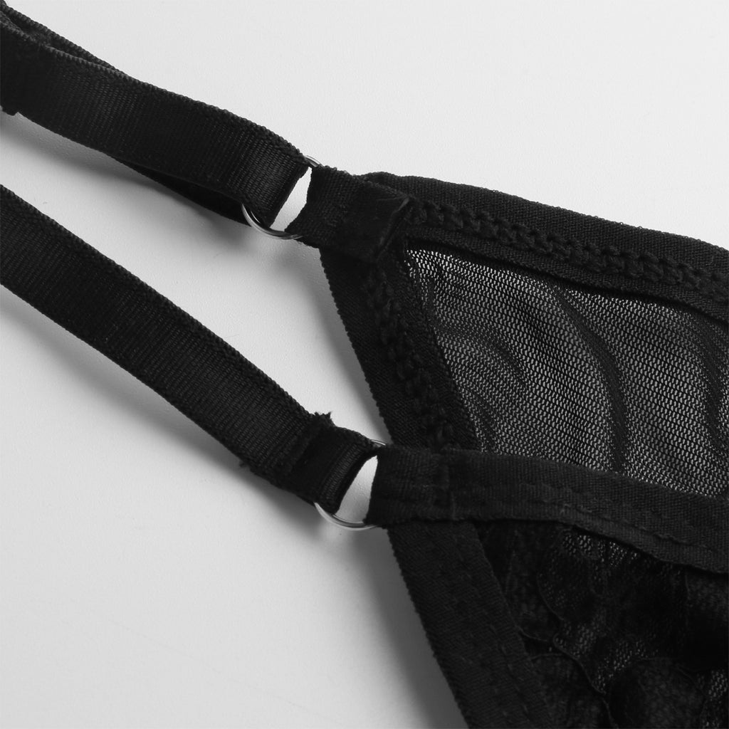 Men's Lace Sexy Perspective Temptation Briefs