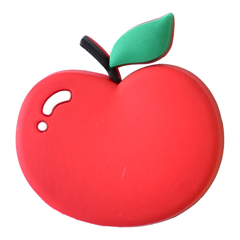 Cartoon Fruit-shaped Hollow Bag Beach Decoration DIY Detachable Soft Silicone Shoe Charm