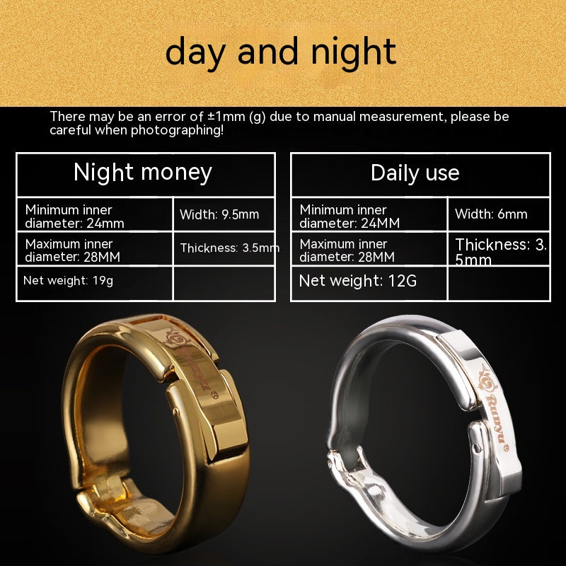 Metal Foreskin Barrier Ring For Male Appliances