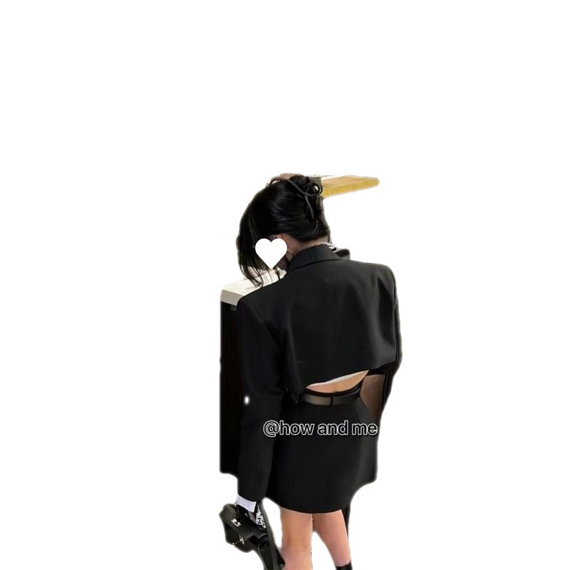 Early New Style Style Set Sense Western Style Slimming Suit Jacket Skirt Elegant Outfit