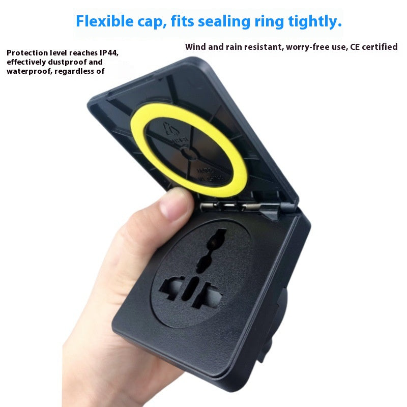 Multifunctional Waterproof Electromechanical Socket For RV Industry