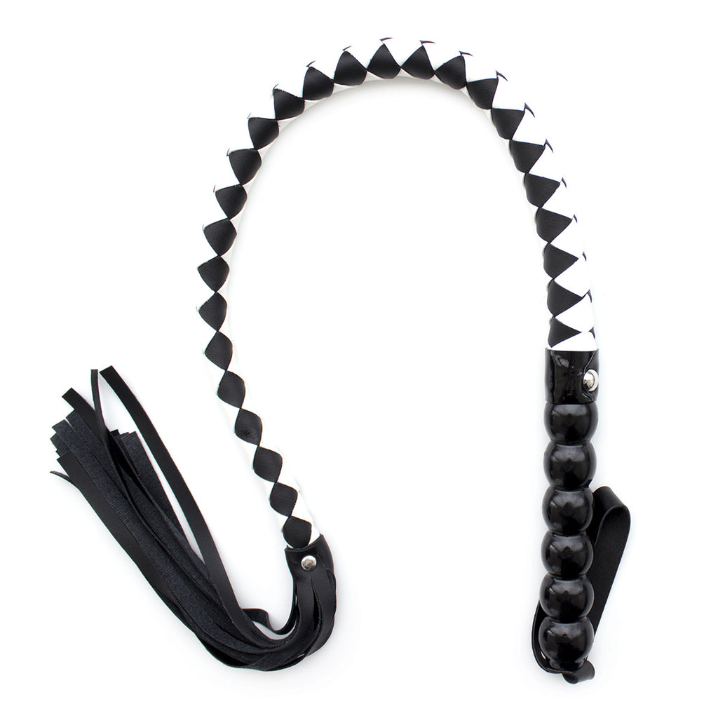 Queen Training A Leather-thonged Whip Binding