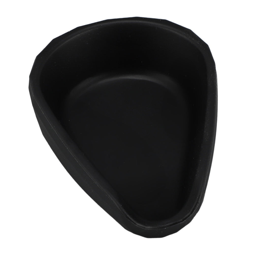 Coffee Bean Dosing Cup Food Grade Silicone Measuring Tray Cupping Weighing Single Dosing Tray For For Coffee Beans Black