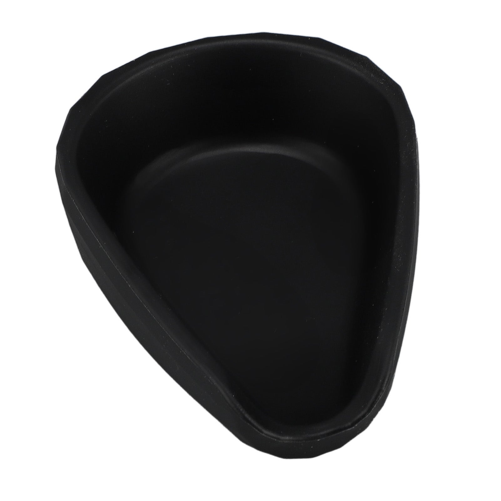Coffee Bean Dosing Cup Food Grade Silicone Measuring Tray Cupping Weighing Single Dosing Tray For For Coffee Beans Black