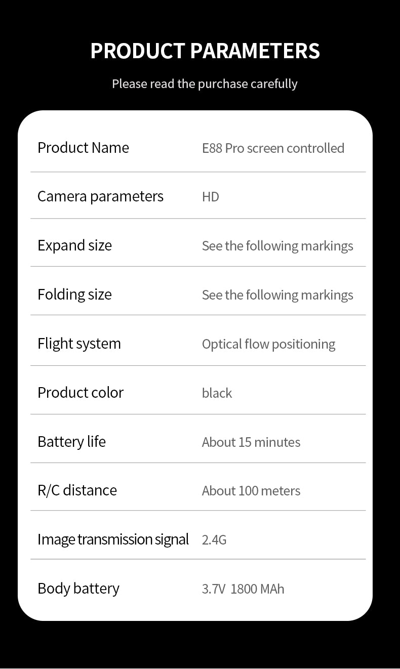 E88Pro - Screen Control - Dual Power