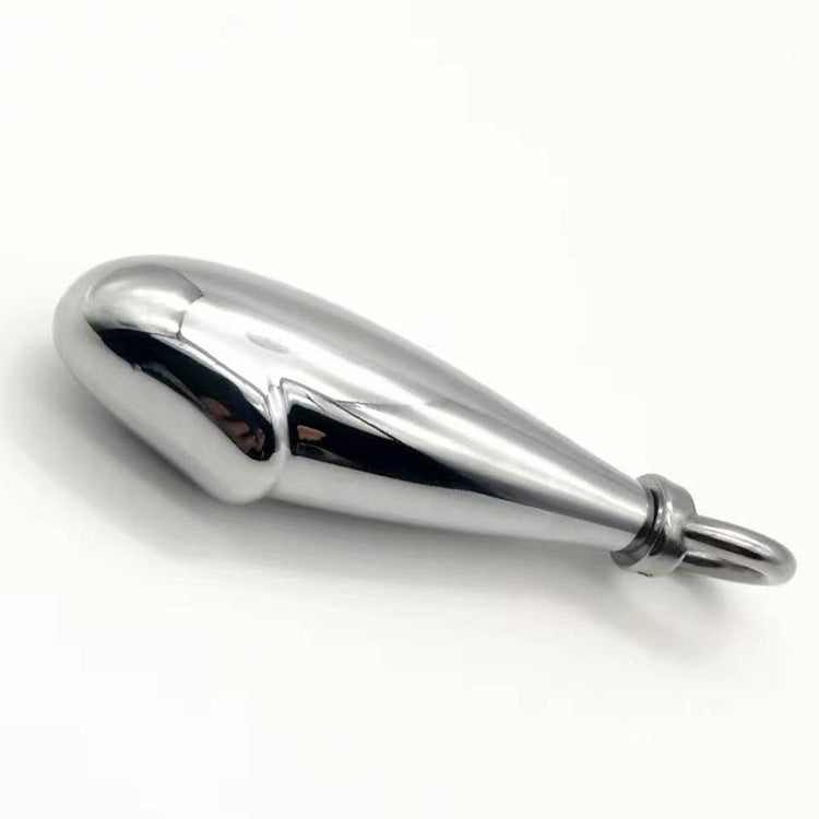 Stainless Steel Double Removable Butt Plug Combination Set