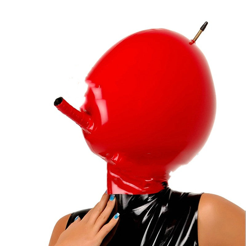 Men's And Women's Fashion Latex Double Layer Head Cover