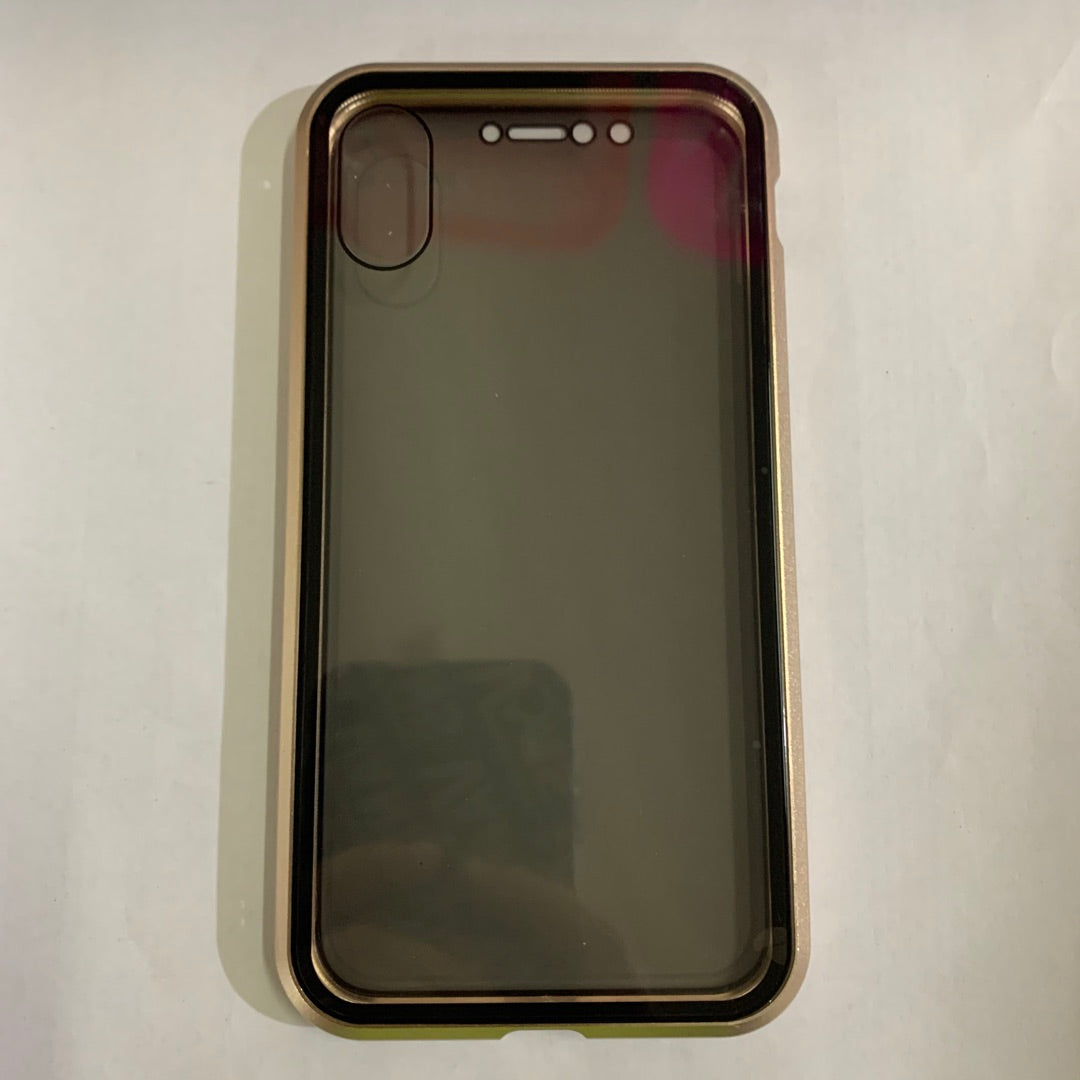 Phone Case Anti-peep Magnetic Protective Shell Magnetic Privacy Glass Case For Phone