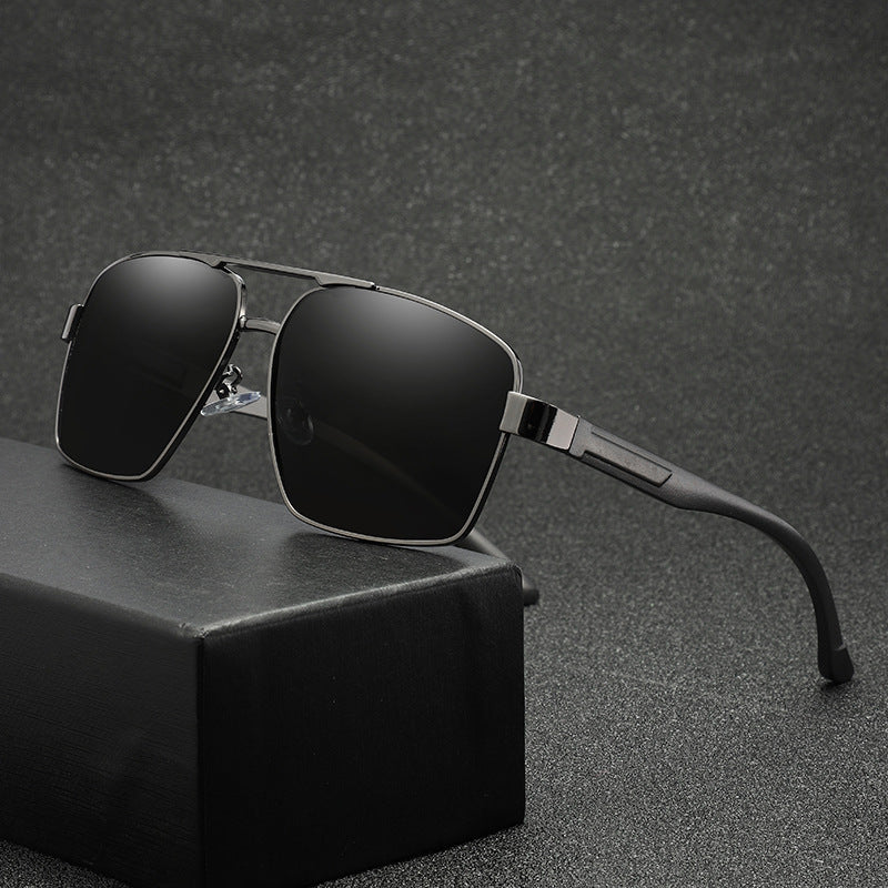 Retro Mens Outdoor UV-Protective Polarized Driving Sunglasses