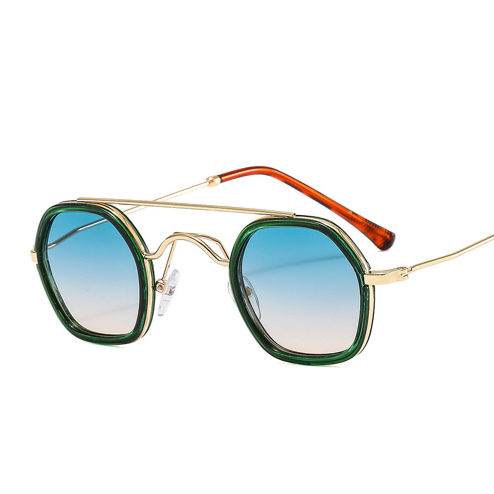 Men's And Women's Fashion Double Beam Sunglasses