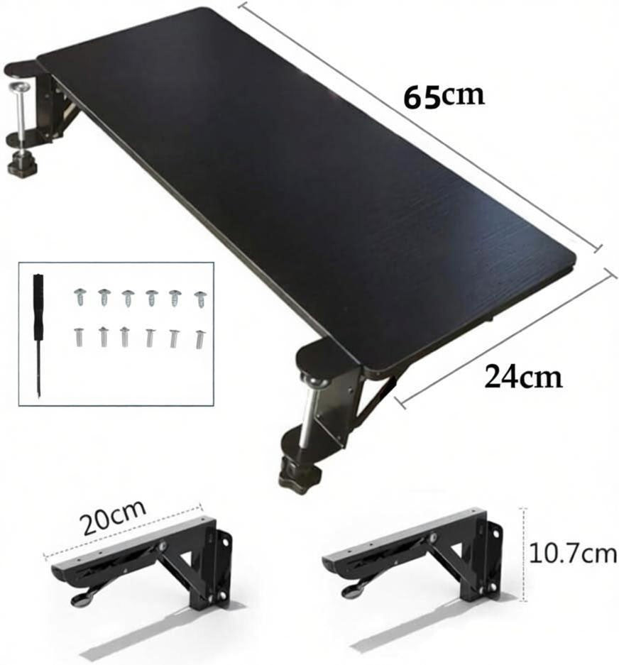 Desk Extender Tray Ergonomics Desk Extender Tray Foldable Keyboard Drawer Tray