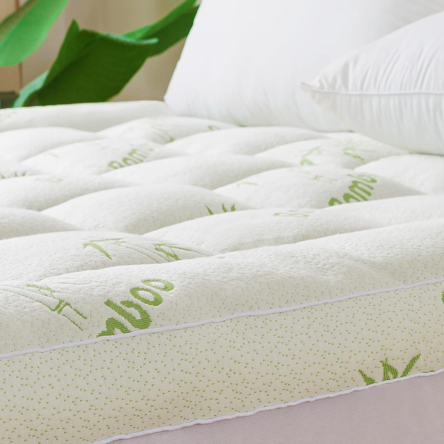 Mattress Bamboo Fiber Quilted Polyester Fiber
