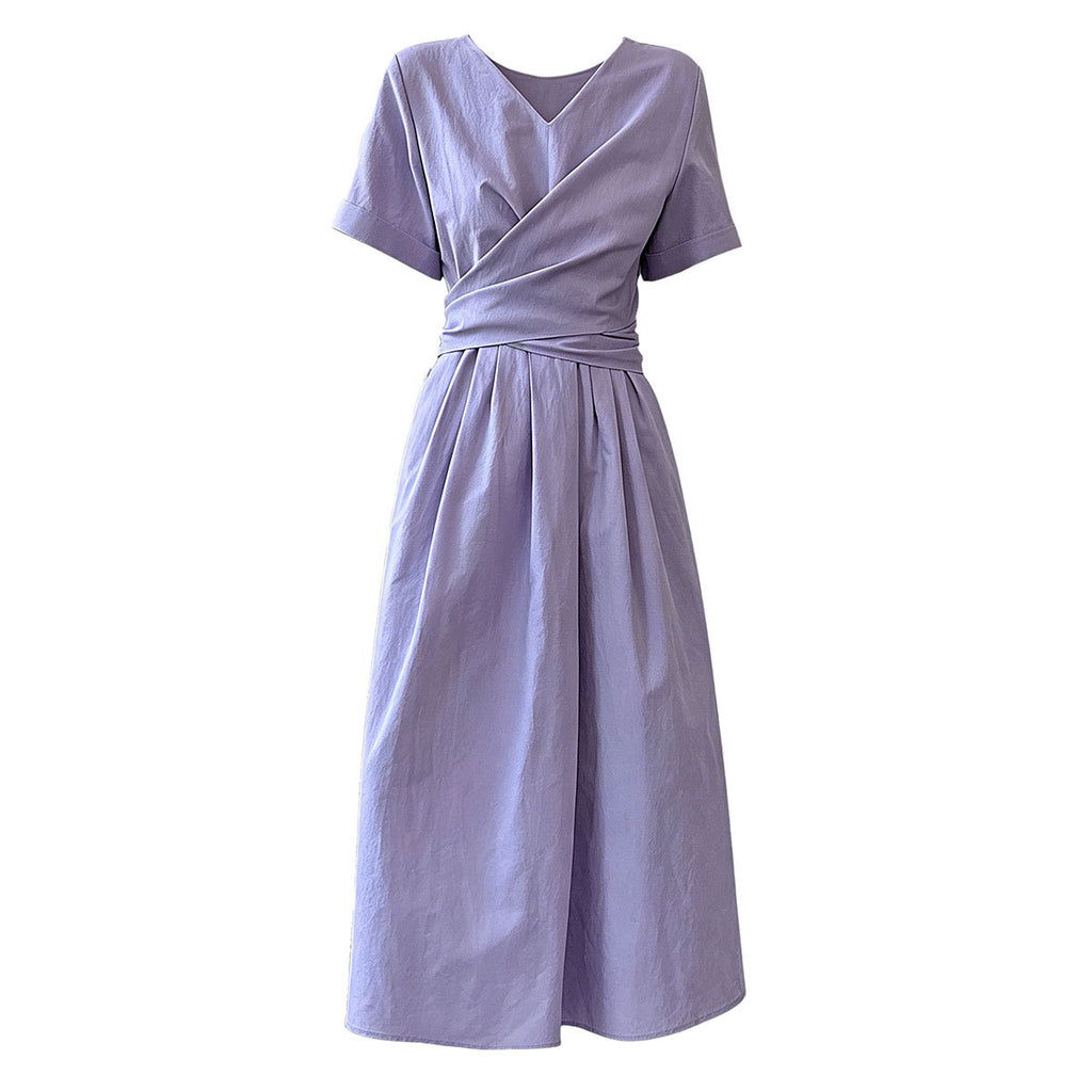 Sophisticated Cross-Tie Dress For Women