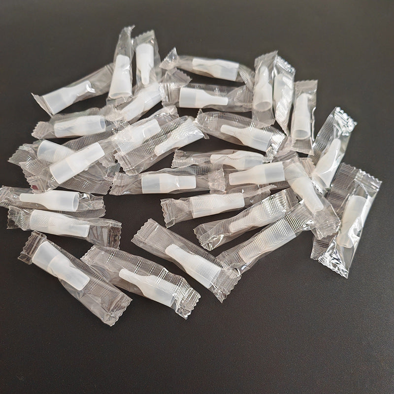 Disposable Flat-mouth Silicone Cigarette Holder