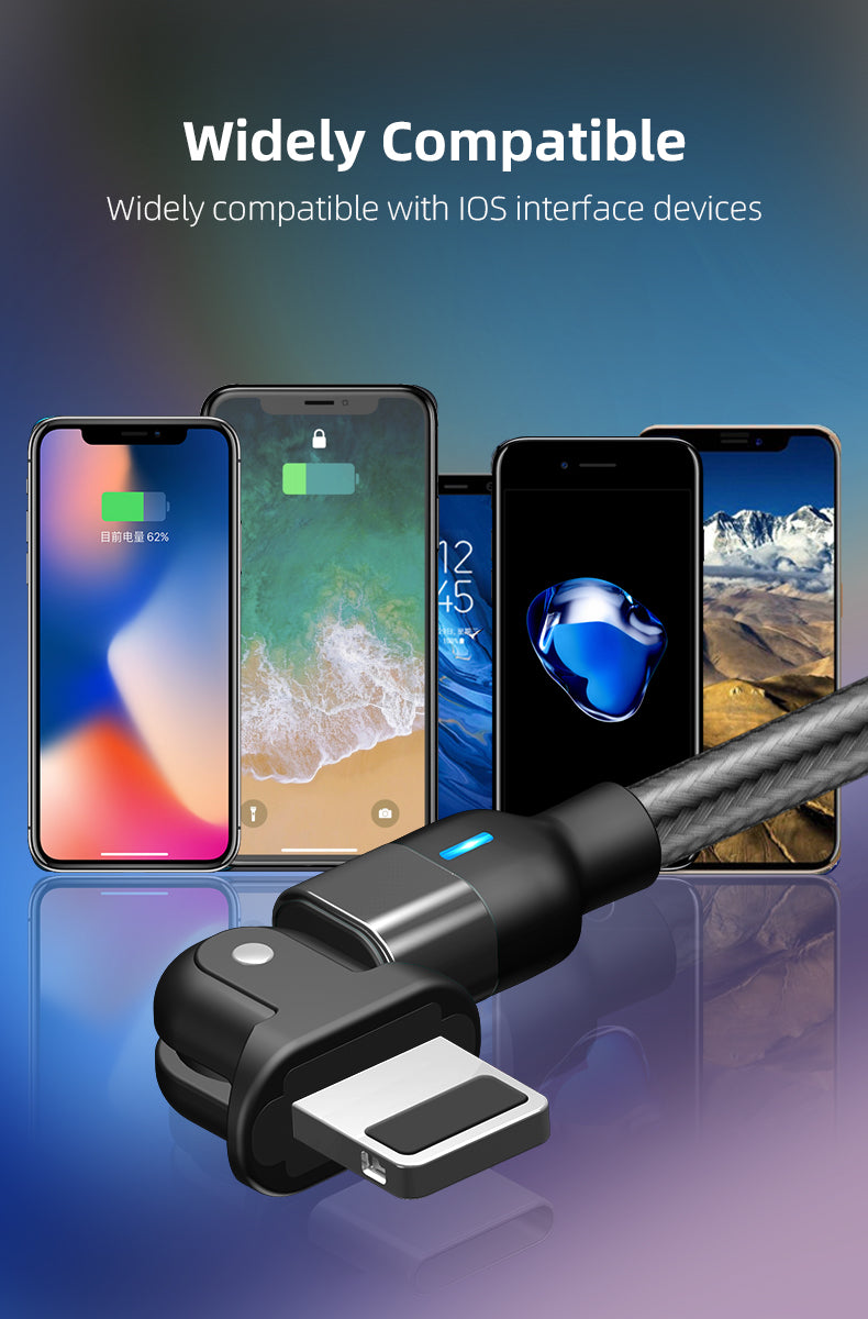 The new 180-degree bending Android data cable
