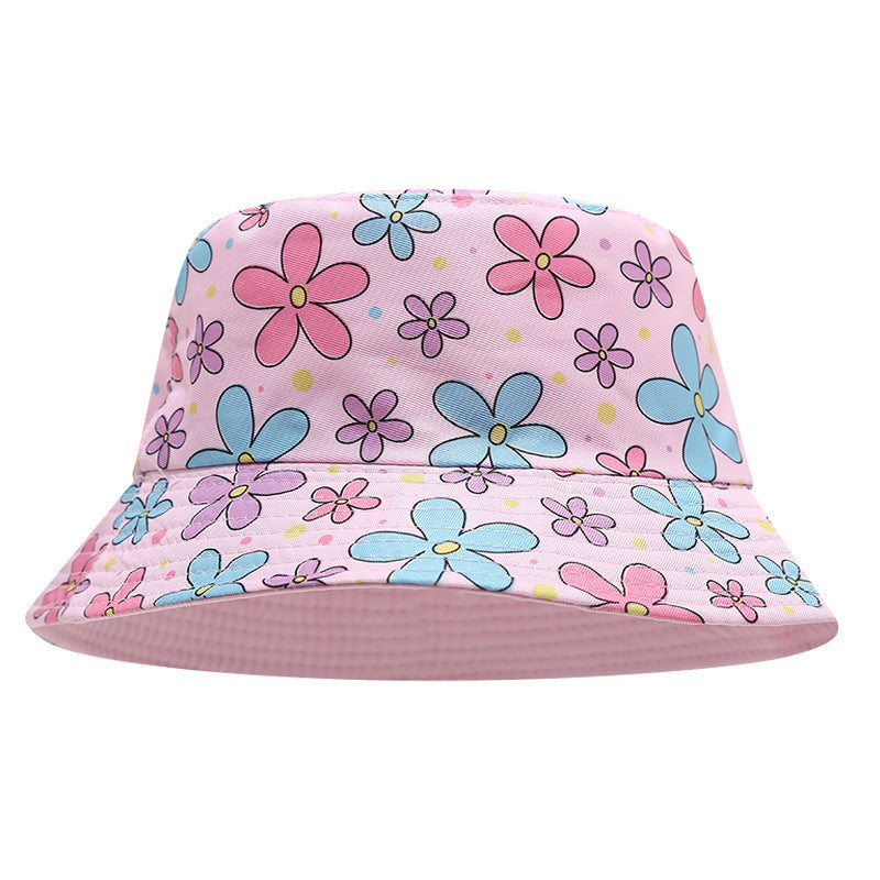 Cross-border Childrens Cartoon Animal Double-Sided Hat