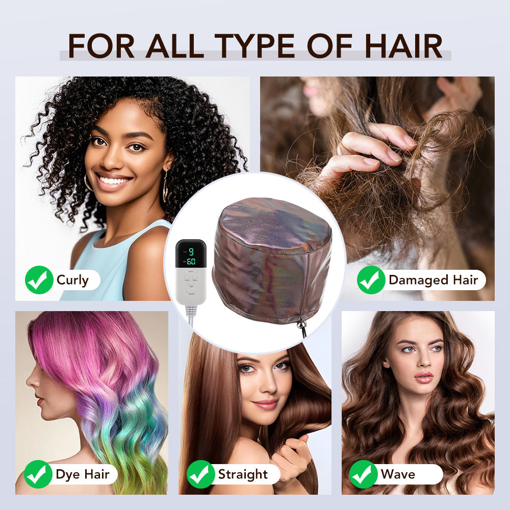 Household Heating Hair Care Cap