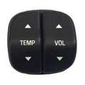 For 2000-2005 Buick LeSabre Sedan S Witch Assembly Temperature & Volume Black