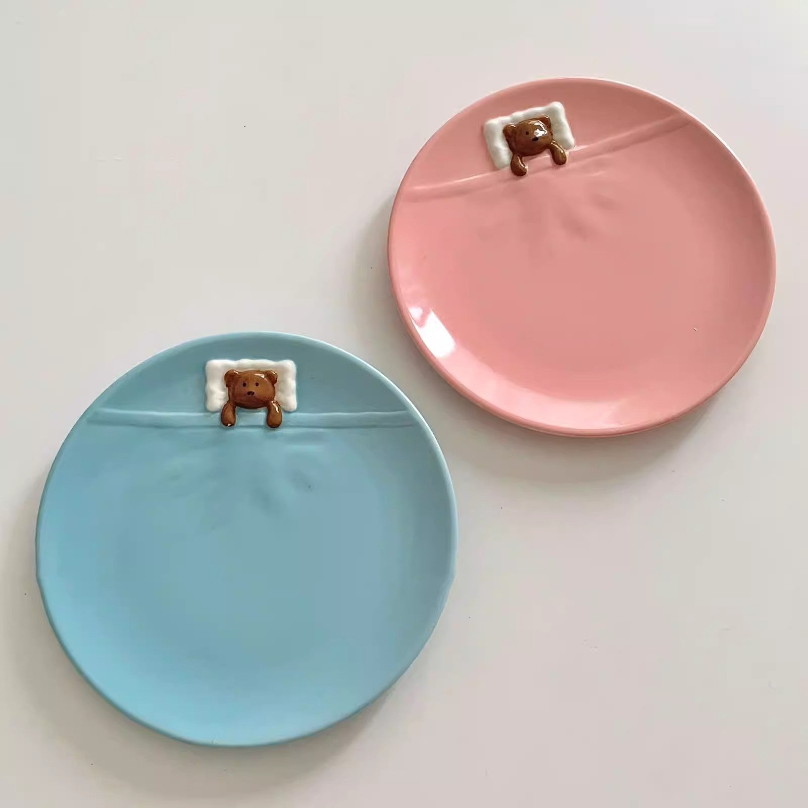 Ceramic Salad Home-use Creative Solid-color Pasta And Vegetable Dish