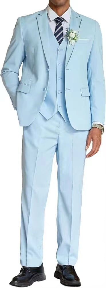 Mens Casual Best Man Two-Piece Suit