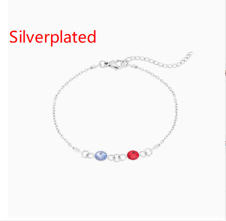 Thanksgiving Accessories Born In December Stone Color Diamond Bracelet