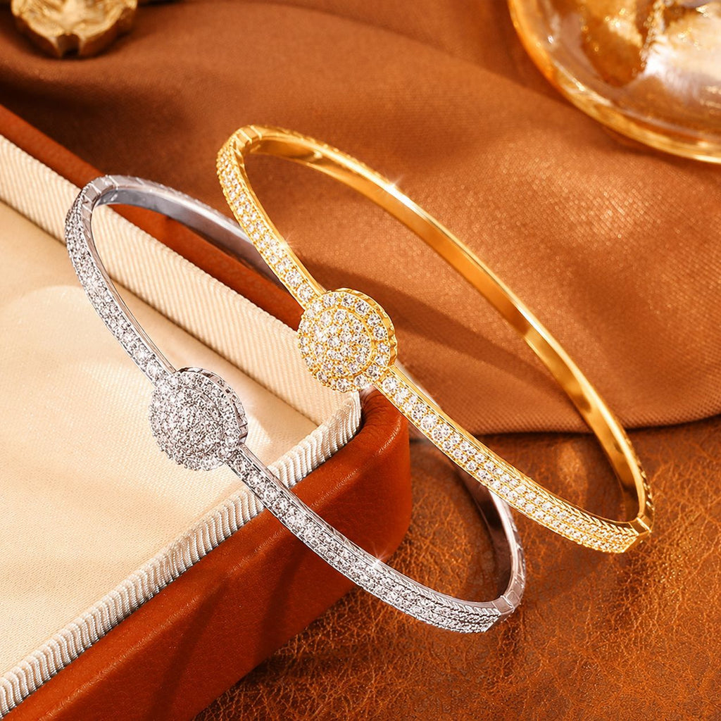 Full Diamond Exquisitely Crafted Minimalist Bracelet