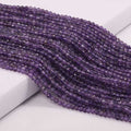 Natural DIY Garnet Faceted Jewelry Beads