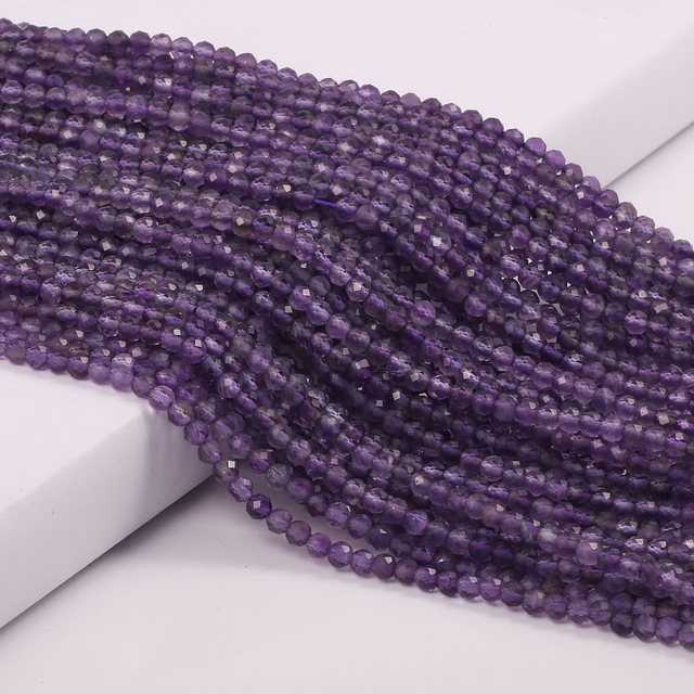 Natural DIY Garnet Faceted Jewelry Beads
