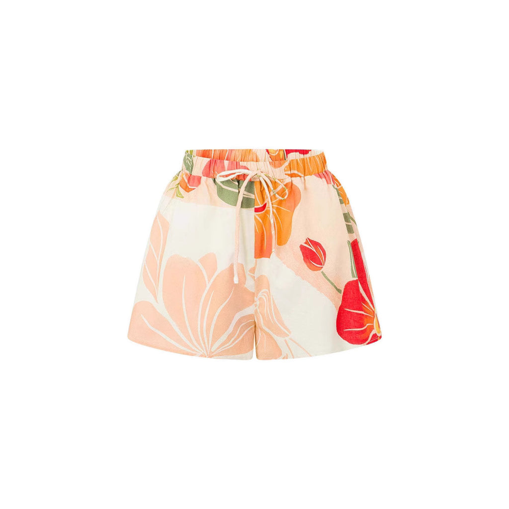 All-match Sleeveless Vest Vacation Style Suit