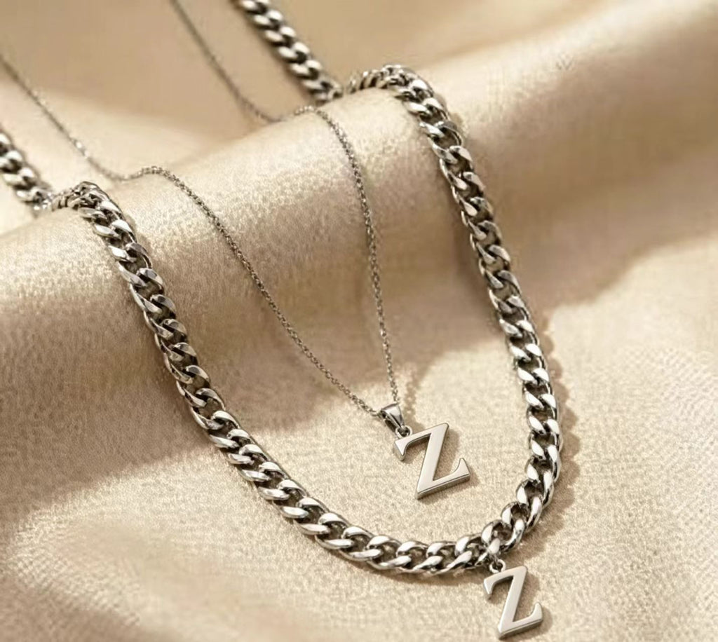 New 26-letter Pendant Sweater Chain Necklace