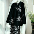 New Womens Casual Digital Print Set