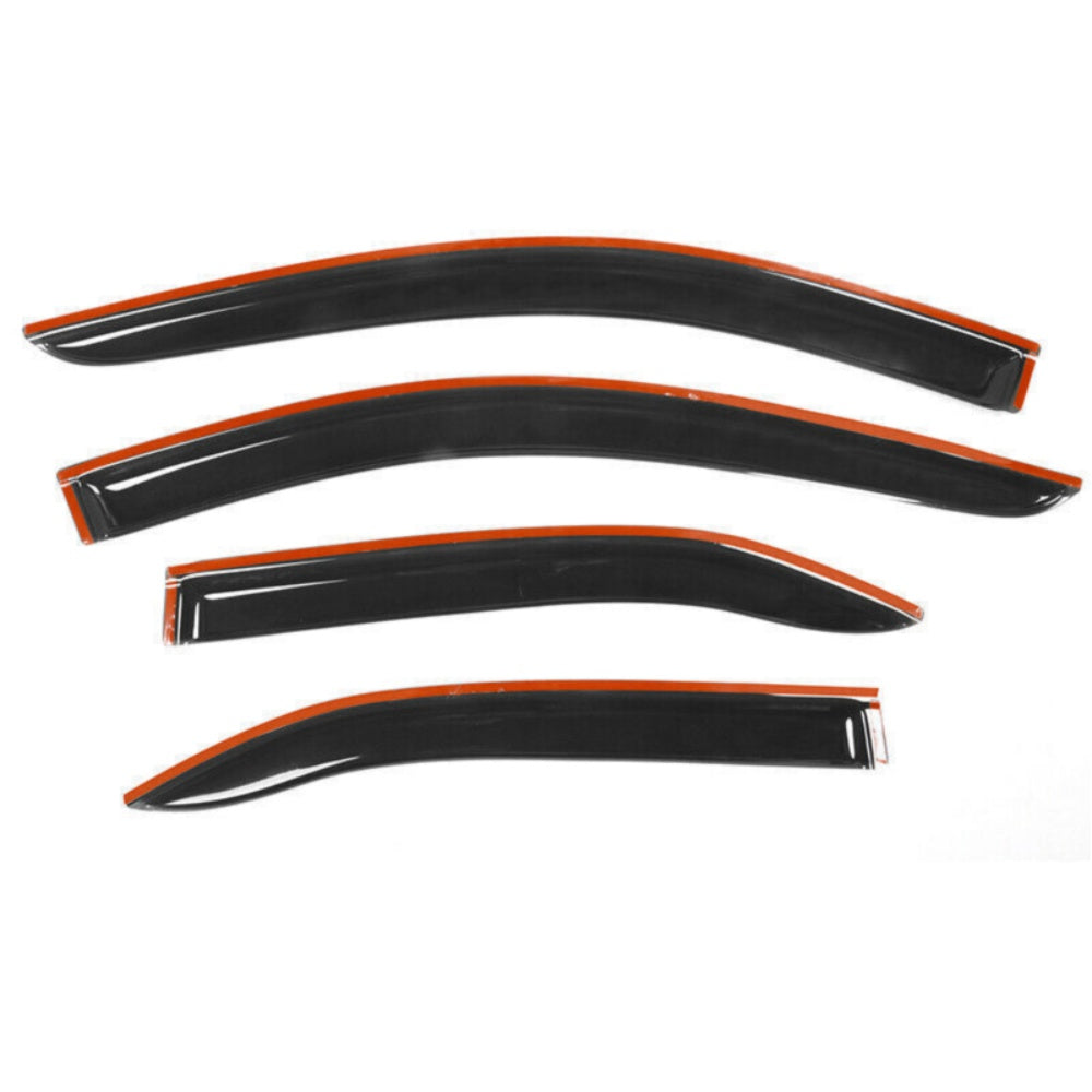 For T Oyota 07-11 Camry Sedan Window Visor Vent Rain Sun Deflector Guard 4Pc Set