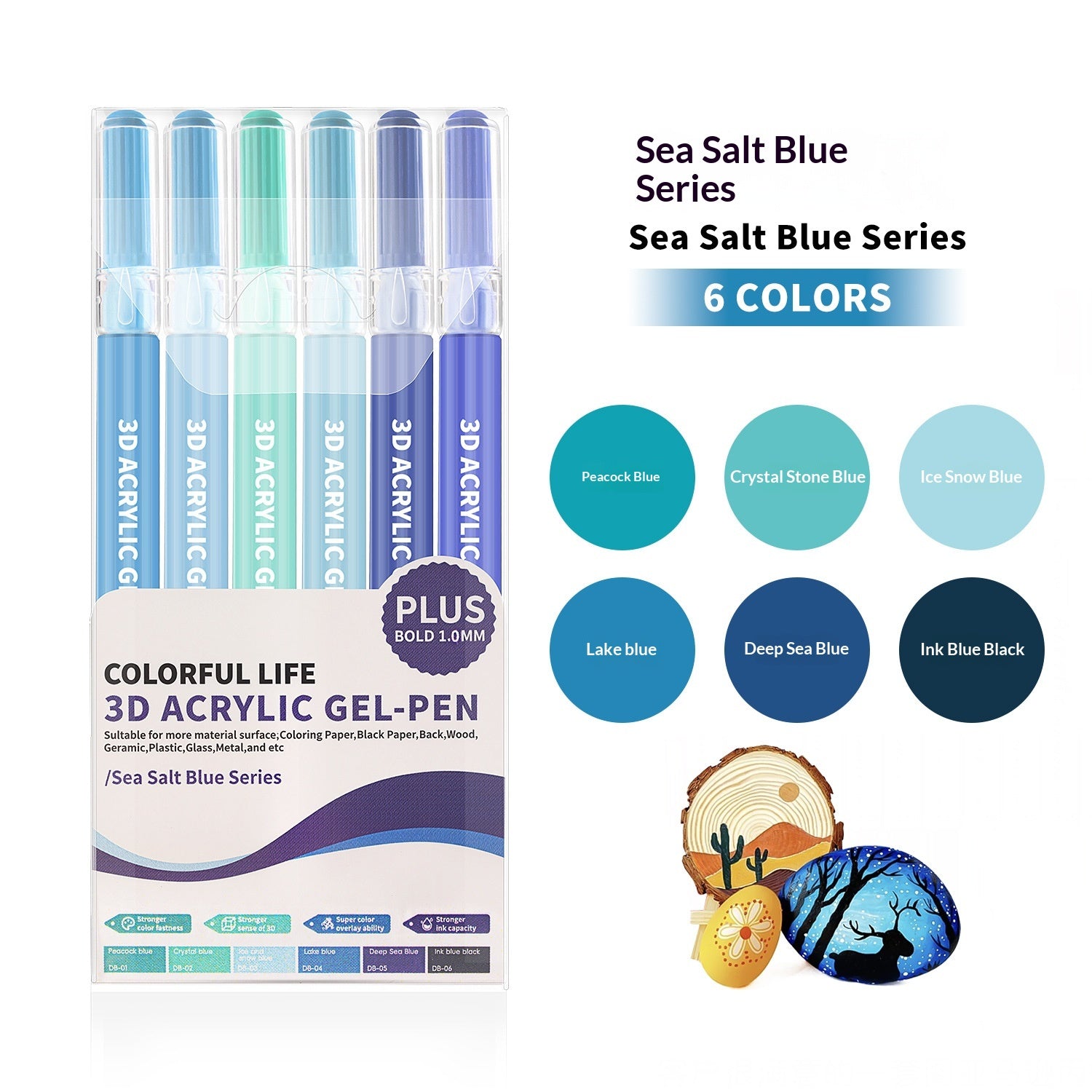 Colored Drawing Planner Pen Set